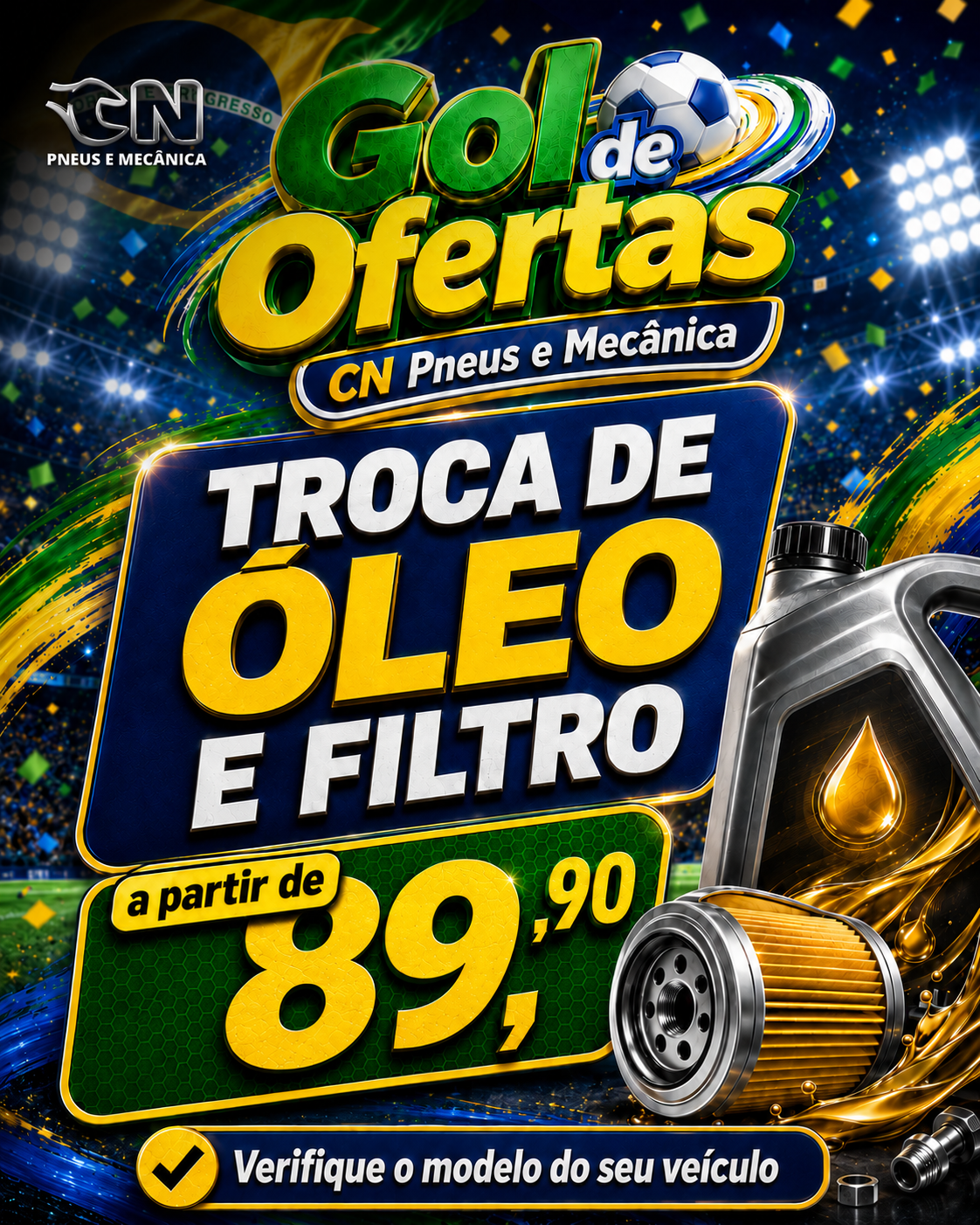 óleo-e-filtro